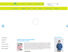 Tablet Screenshot of editions-trecarre.com